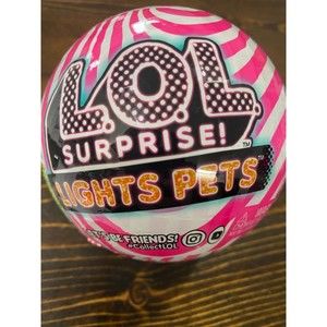LOL Surprise Lights Pets Ball 9 Mystery Surpries NEW Kids Play Fun